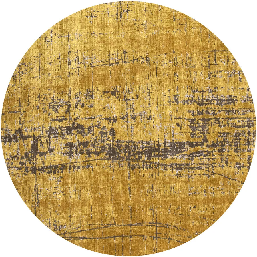 Teppich Griff Gold Polyester 240 cm 240 cm