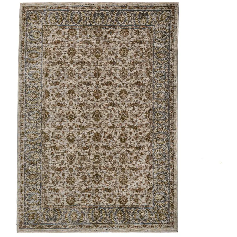 Teppich Jypro natur Paisleymuster Polyester 200 x 300 cm