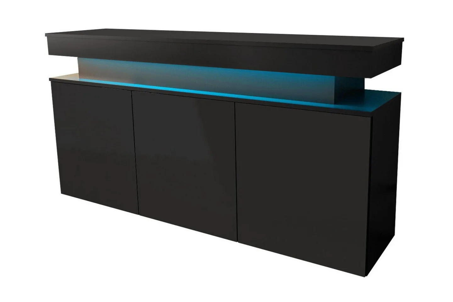Glenndale Highboard - Svart