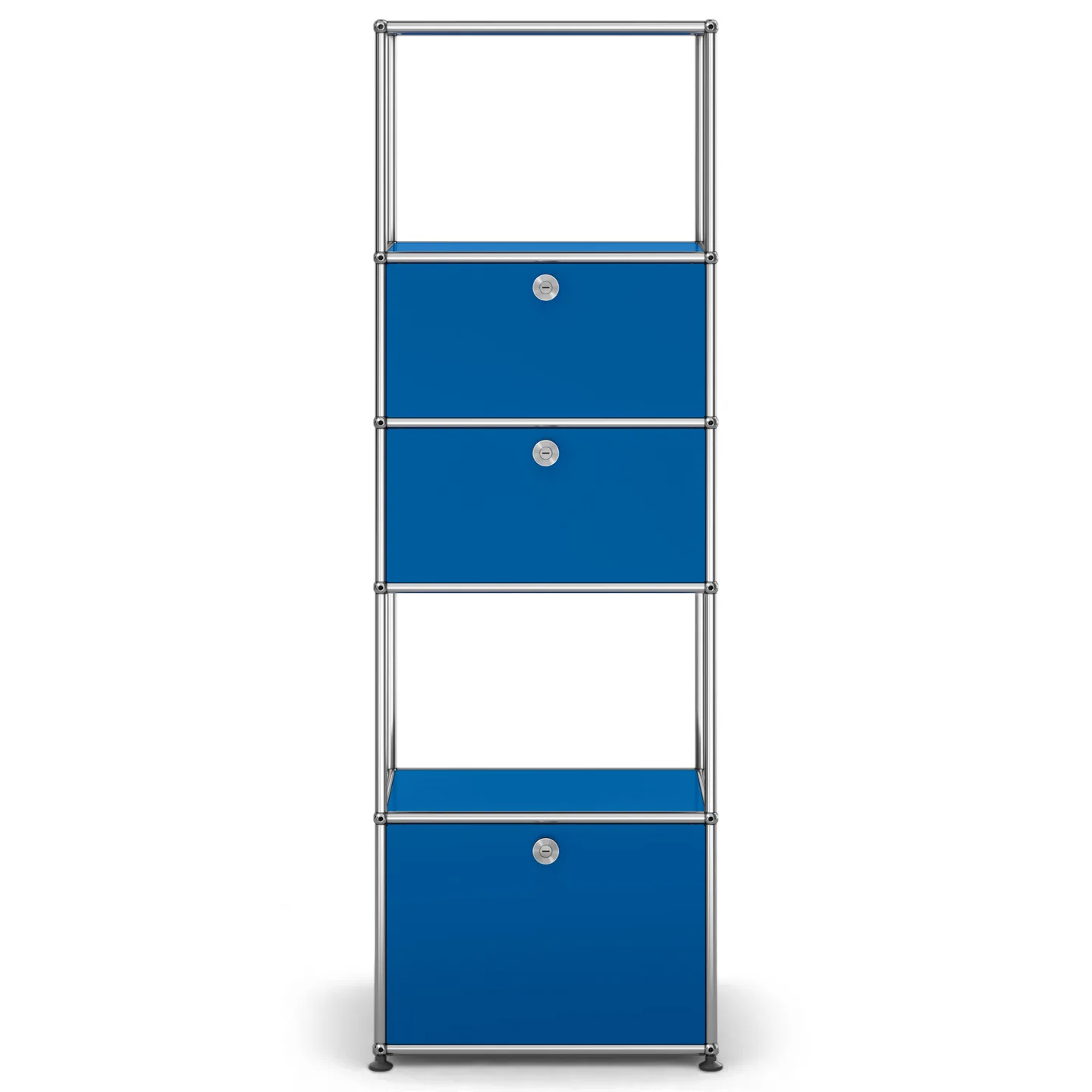 USM - USM Haller Shelf M52 Gentian Blue - Skåp och vitrinskåp - Fritz Haller & Paul Schärer - Blå - Metall