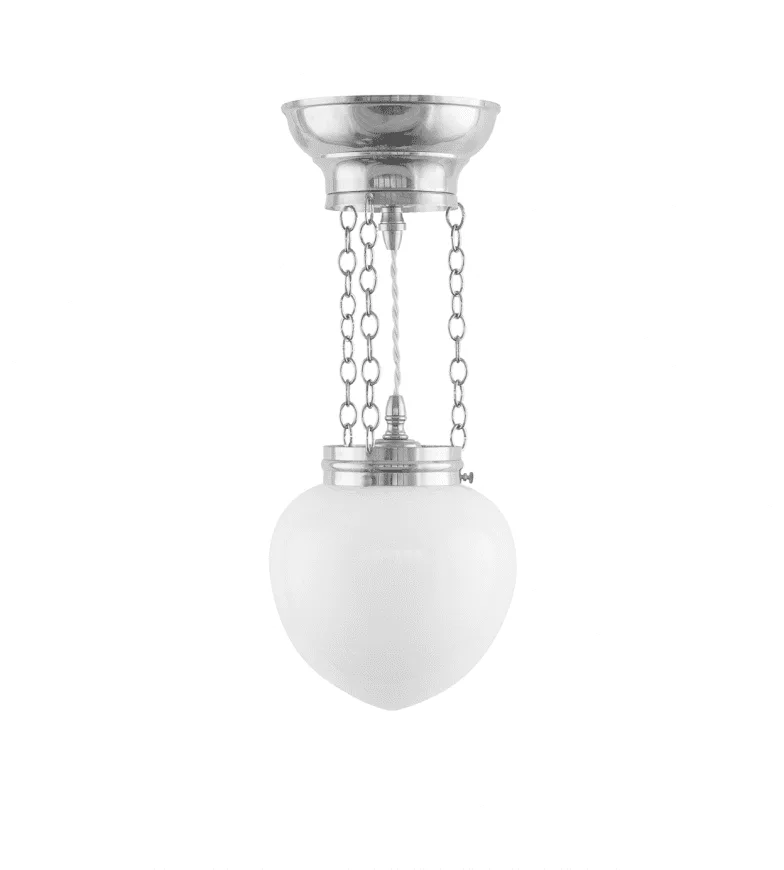 Karlskrona lampfabrik - Heidenstam ampel 100 - Karlskrona lampfabrik - Nickel