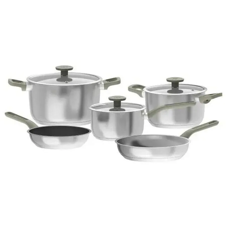 Kochtopf-Set BergHOFF Grün Edelstahl Rostfrei 18/10