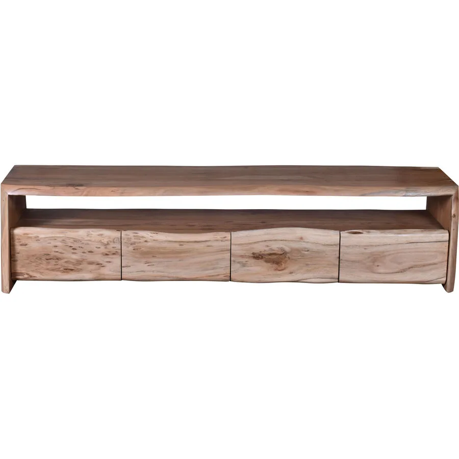 Lowboard Umberto natur Holz B 190 cm