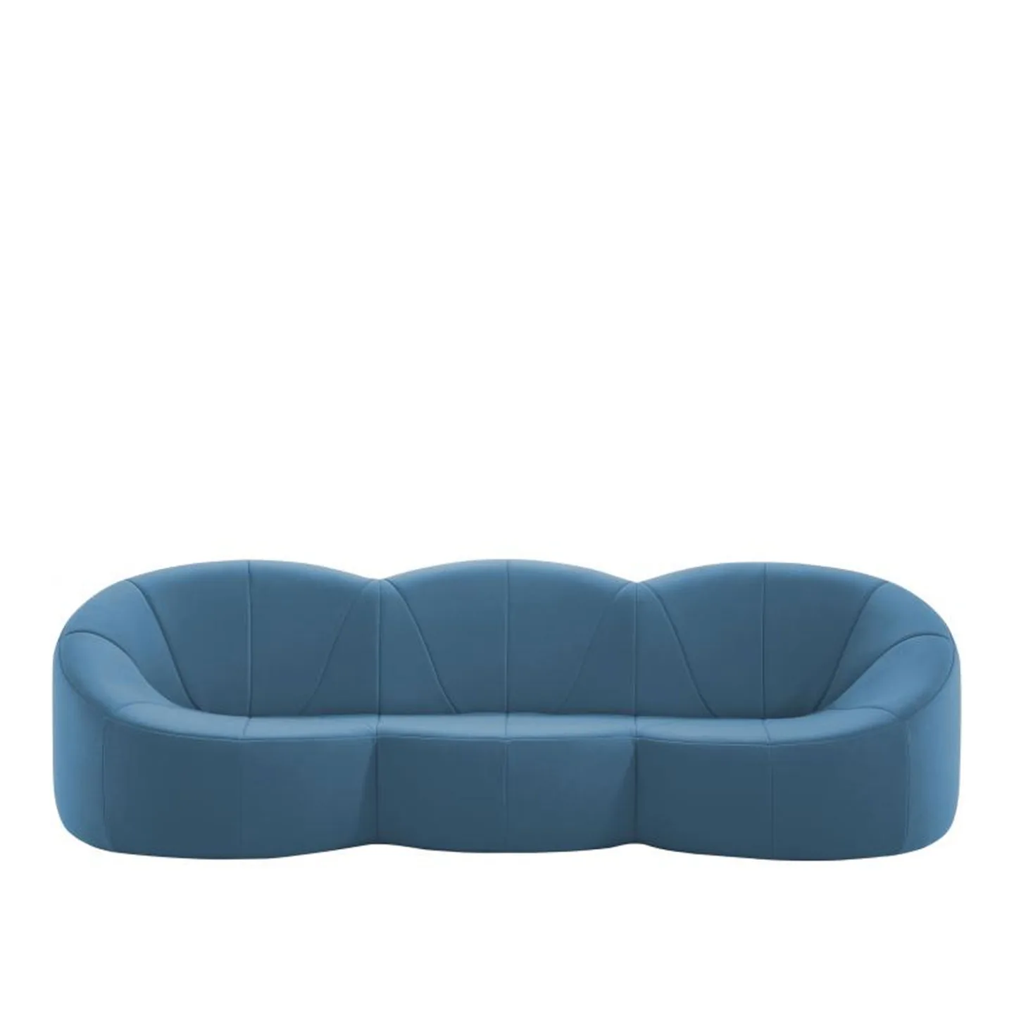 Ligne Roset - Pumpkin Large Settee, Fabric Cat. E, Divina MD Brume 7442 - Soffor - Pierre Paulin