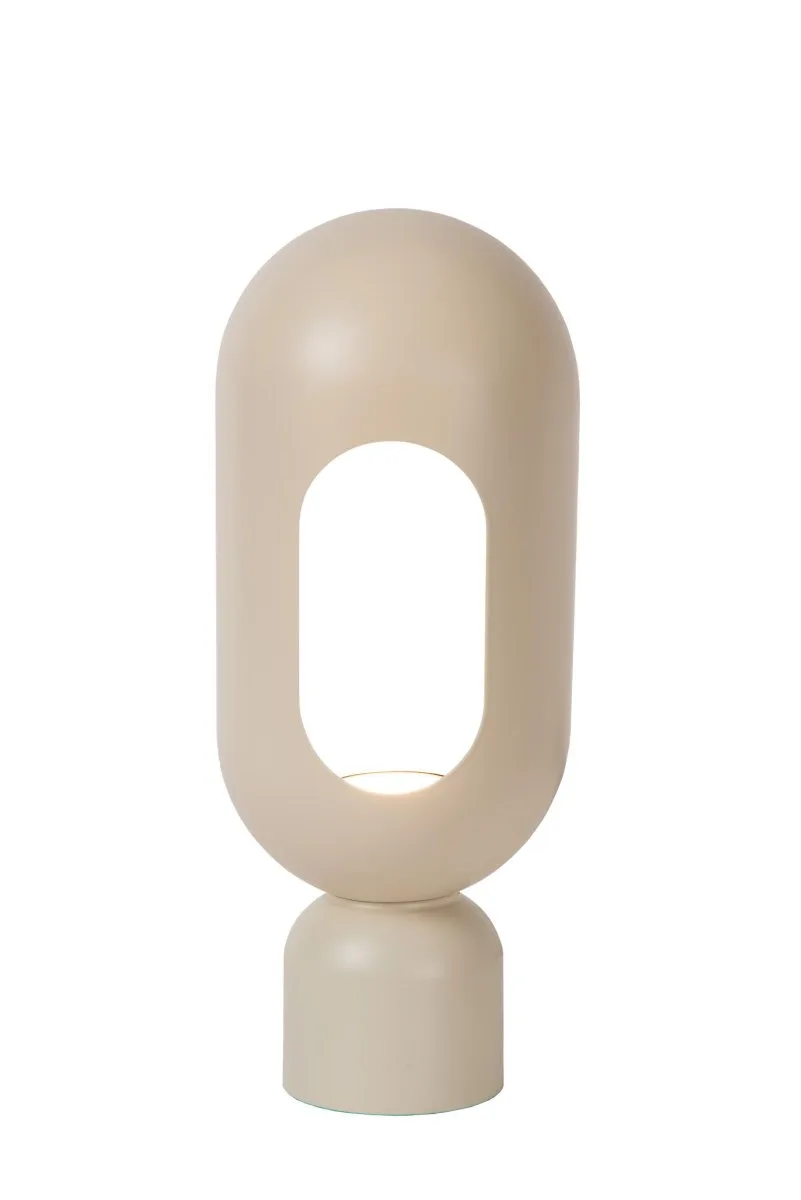 Lucide - Barris 30cm - Bordslampa - Taupe