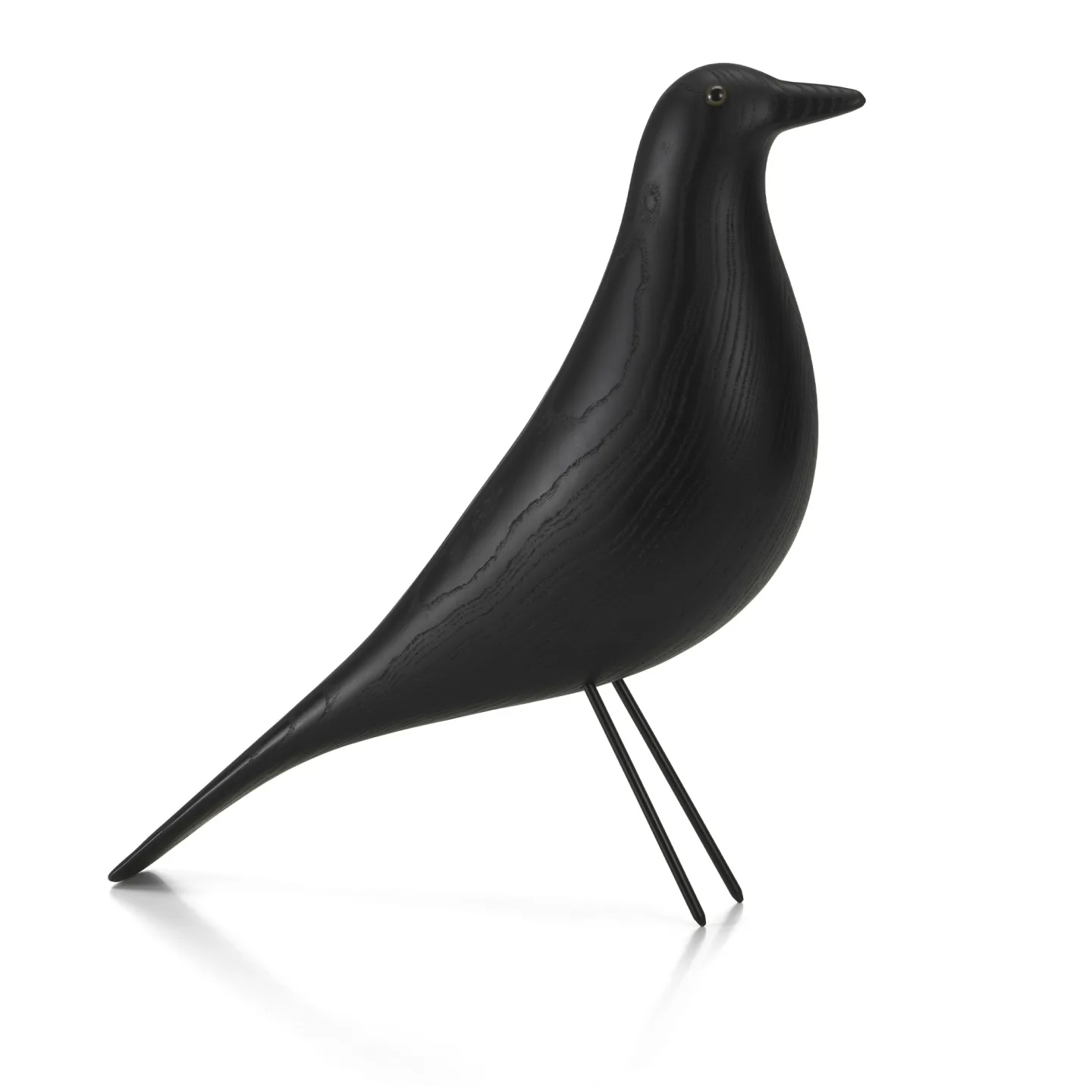 Vitra - Eames House Bird 276 X 85 X 278 mm Black Ash Water-Based Lacquer - Prydnadsföremål - Charles & Ray Eames