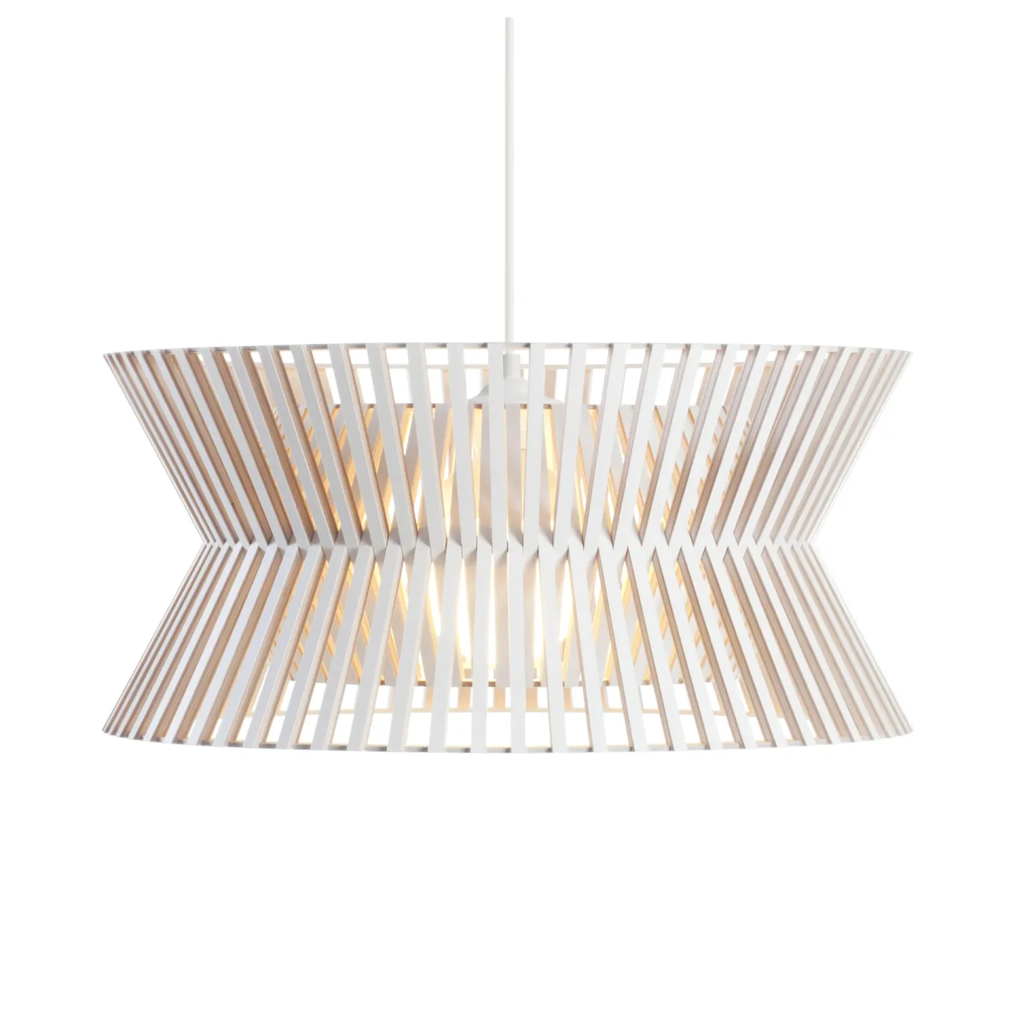 Secto Design Kontro 6000, taklampa white laminated
