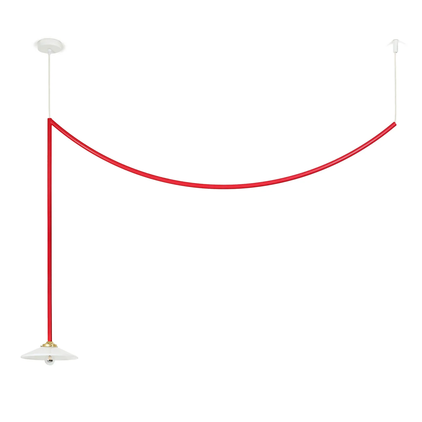 Valerie Objects - Ceiling Lamp N°4 Red - Pendellampor - Muller Van Severen - Röd