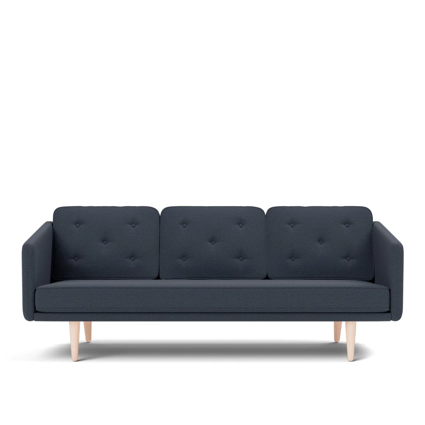 Fredericia Furniture - No. 1 Sofa - 3 seater - 206 cm - Bardal 780 - Oak soap treated - Soffor - Børge Mogensen