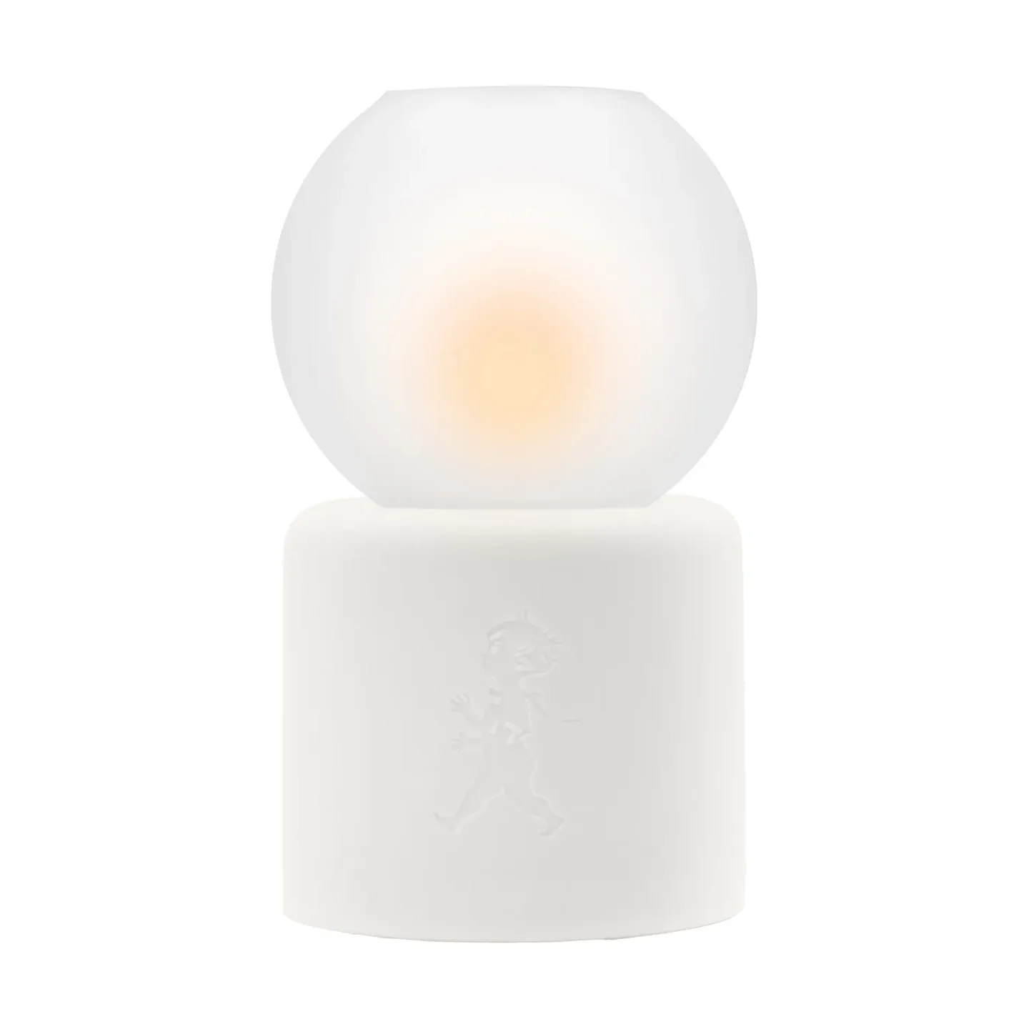 Solstickan Design Globe Teelichthalter Ø9,5x17 cm Weiß