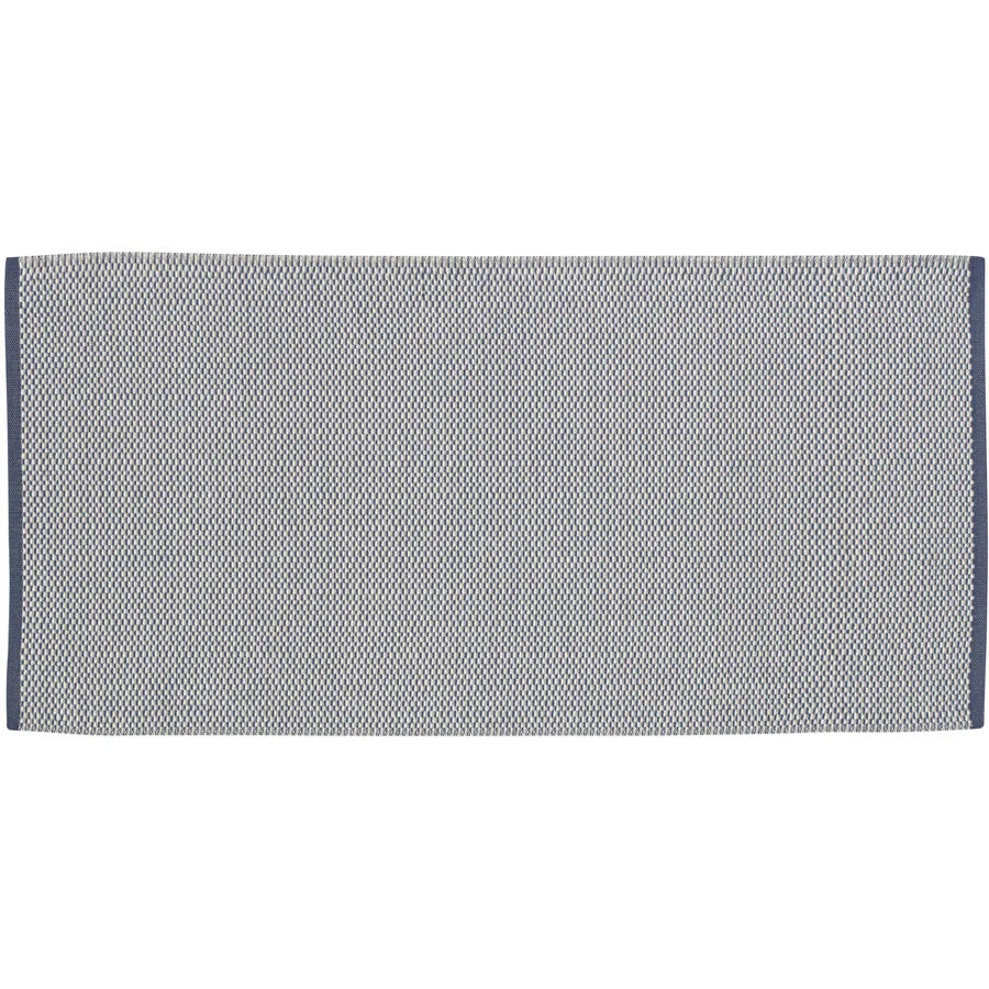 HORREDSMATTAN Teppich Orust blau Gefleckt/Meliert Wolle/Polyester 75 x 150 cm
