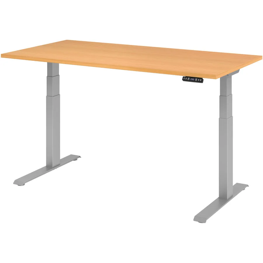 Schreibtisch Office buche Holzwerkstoff B 160 T 80 cm