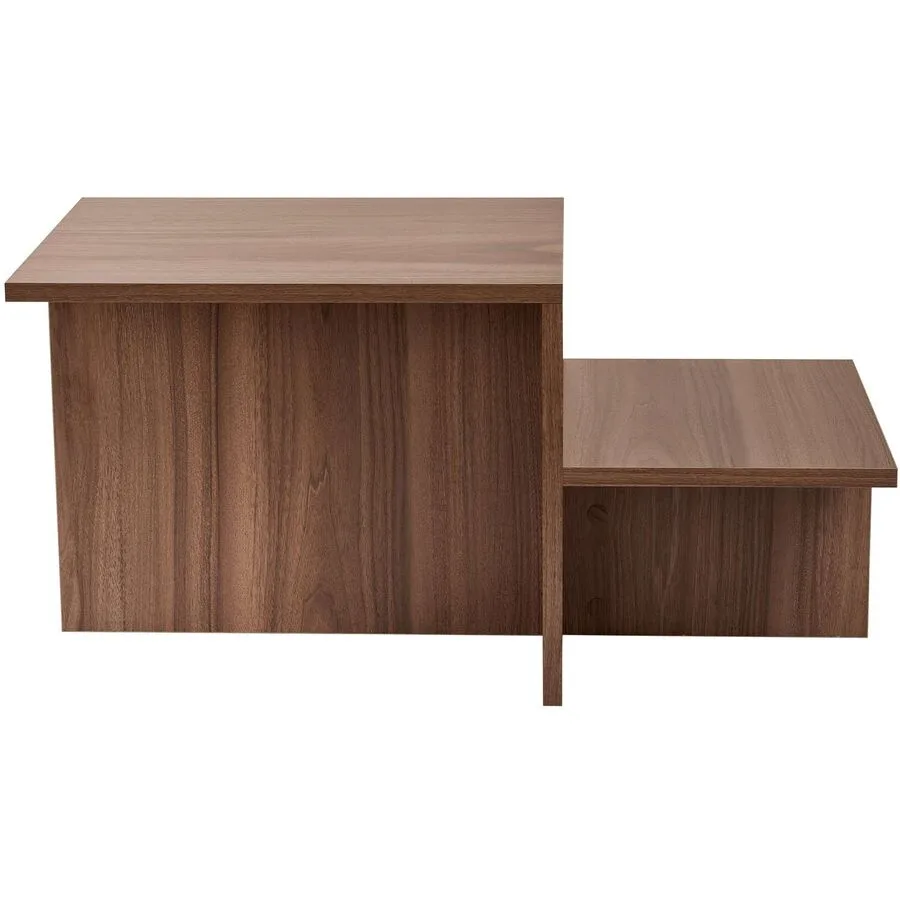 Salontisch Georis Walnuss Holzwerkstoff B 80 H 40 cm