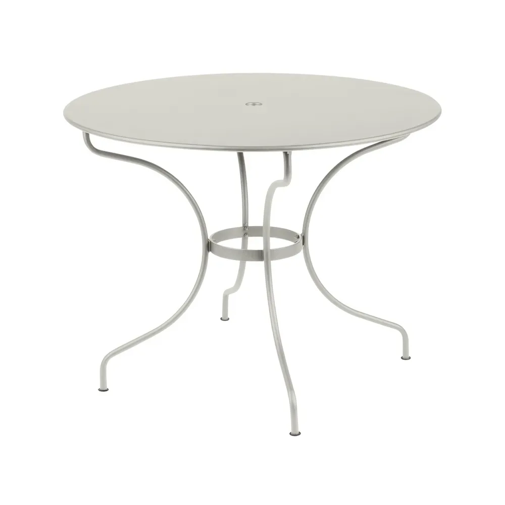 Fermob Opera+ bord Ø96 cm Clay grey (grå)