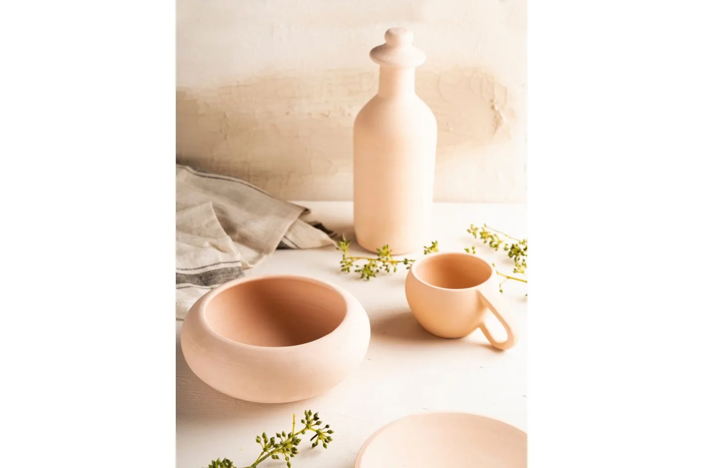 Poster Ceramics 30x40 cm - Beige