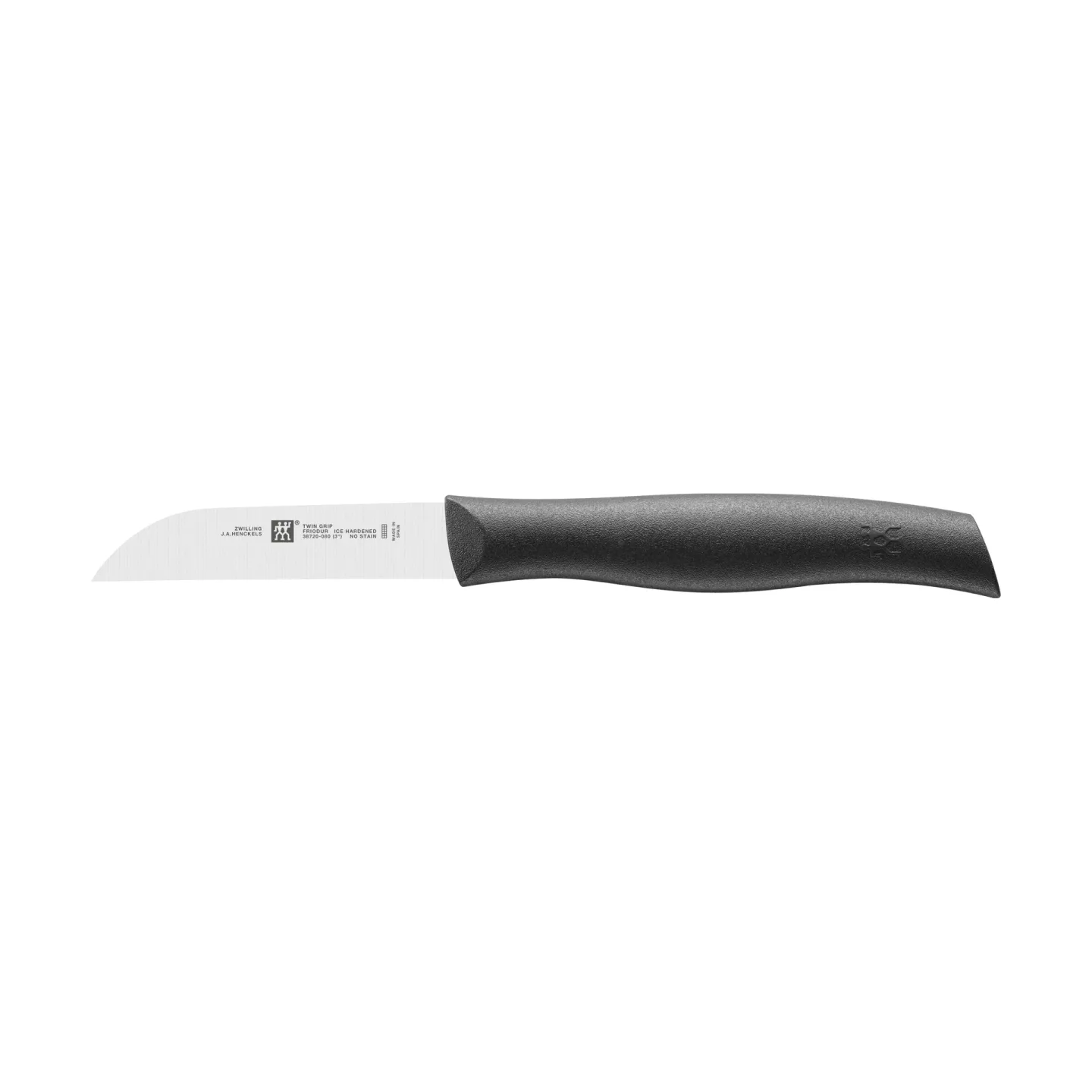 Zwilling Zwilling Twin grip gerades Gemüsemesser 8 cm Schwarz-Edelstahl