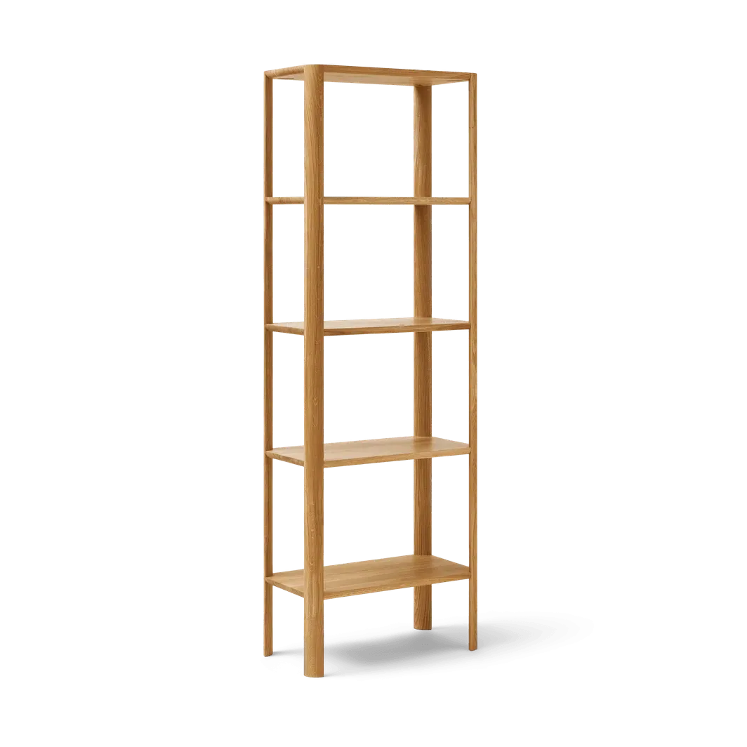 Form & Refine Leaf hylla 5 hyllplan 55x162 cm Ek