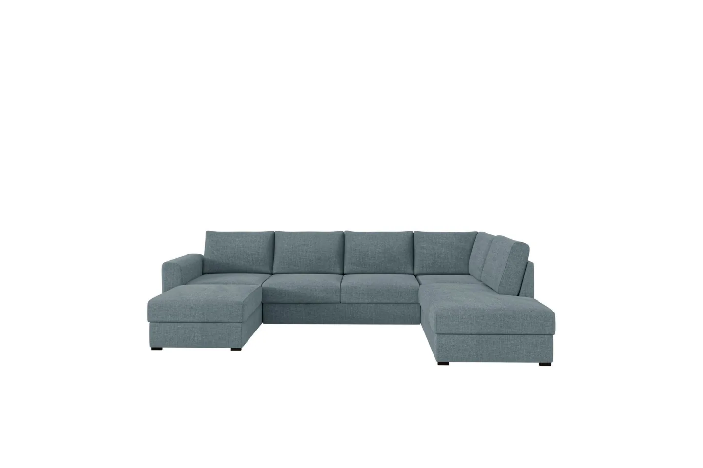 Taberk Bäddsoffa med Divan och Schäslong 4-sits - Grå