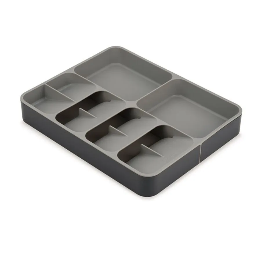 Besteckeinsatz Joseph Joseph DrawerStore Grau Kunststoff 39.5 cm 5.5 cm - Material: Polypropylen
