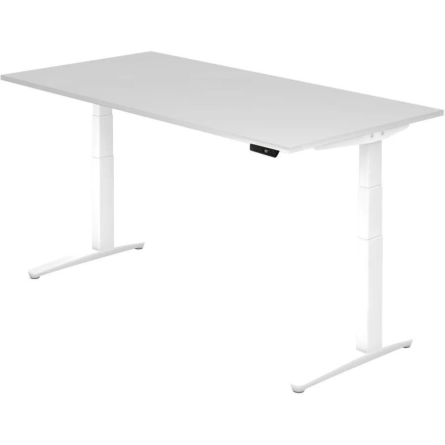 Schreibtisch Office weiss Holzwerkstoff B 200 T 100 cm