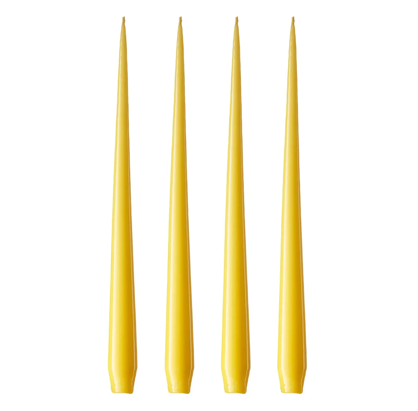 ester & erik ester & erik Kerze 4er Pack lackiert Lemon drop 15-0, 32 cm