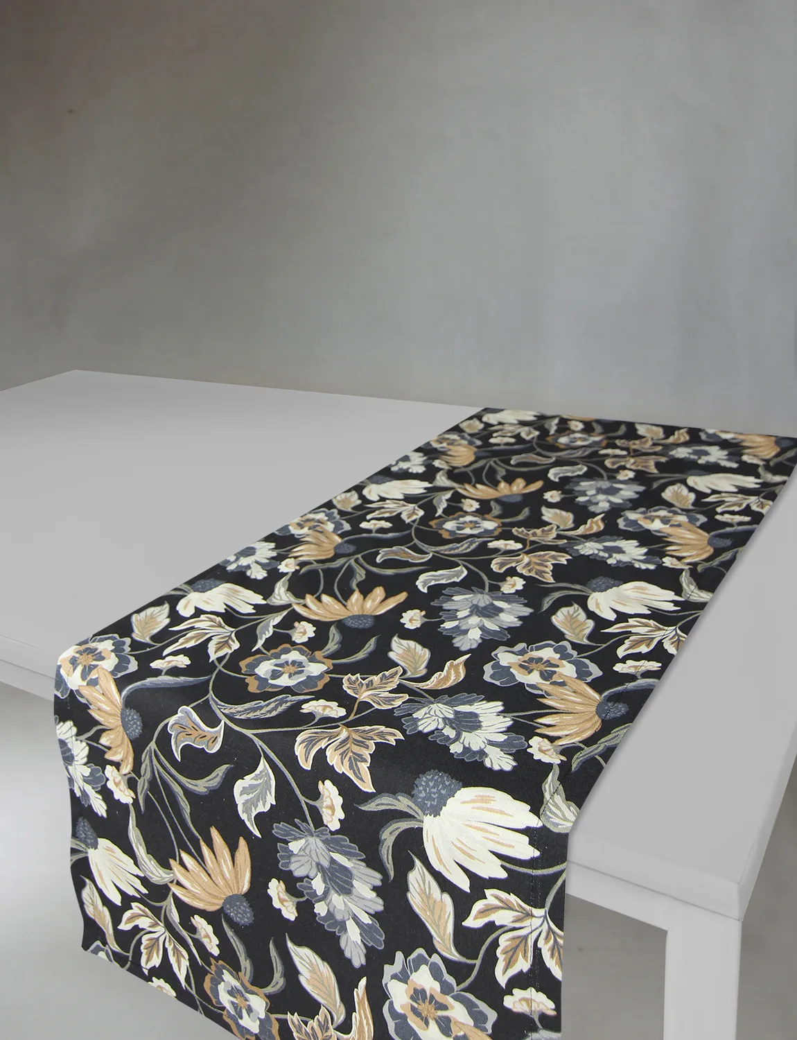 Løpere - Mathilde (blå) (Størrelse: 40 x 140 cm)