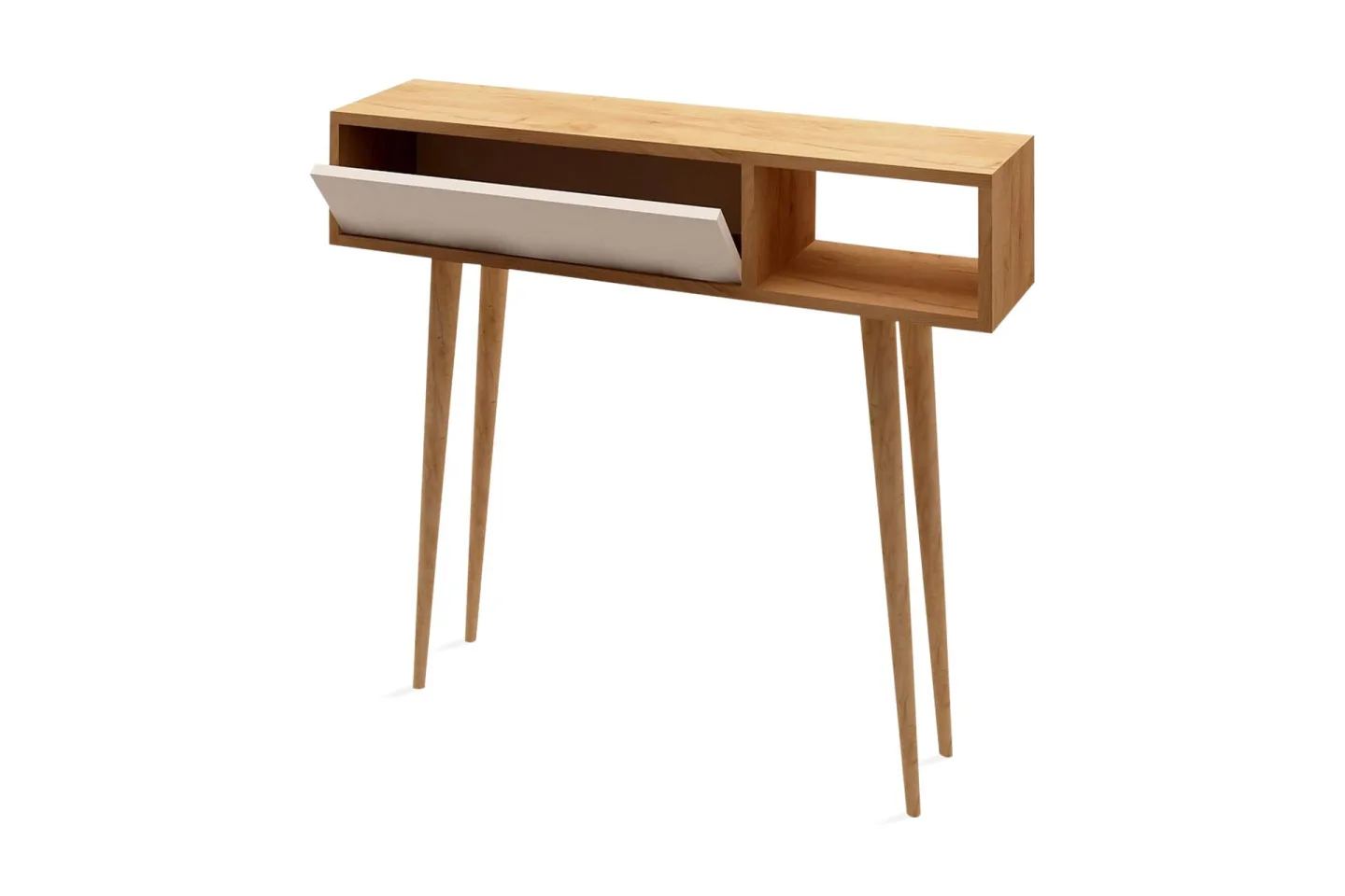 Mod Design Avlastningsbord - Ek/Vit