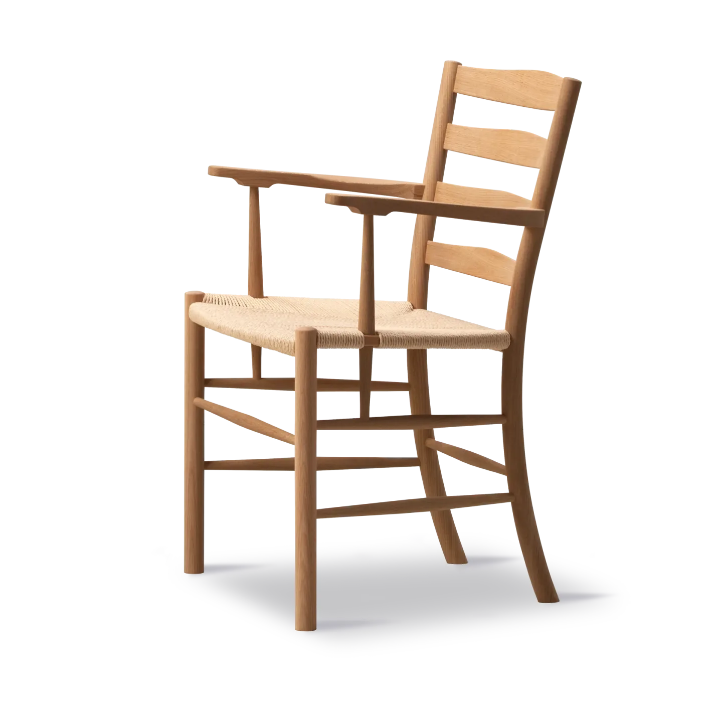 Fredericia Furniture Klint karmstol Naturflätad-oljad ek
