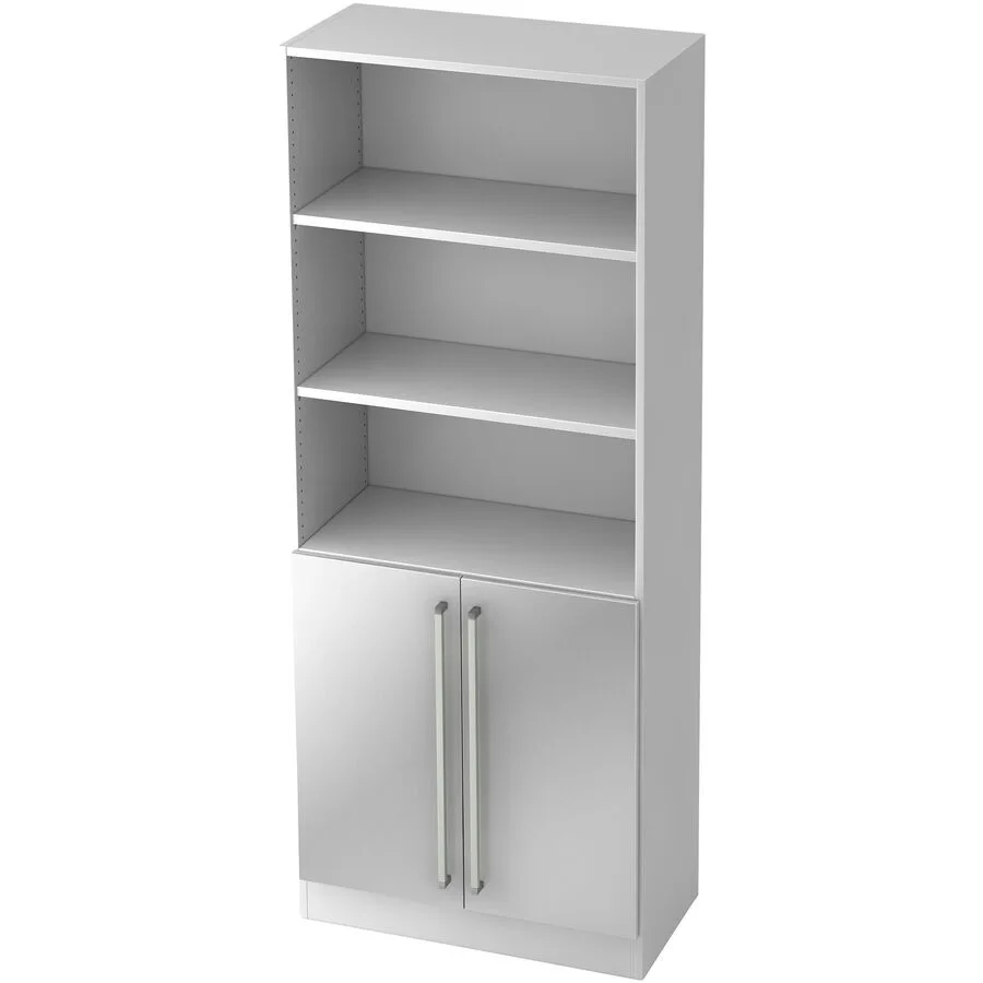 Aktenschrank Office weiss, silber Holzwerkstoff B 80 cm H 200.4 cm