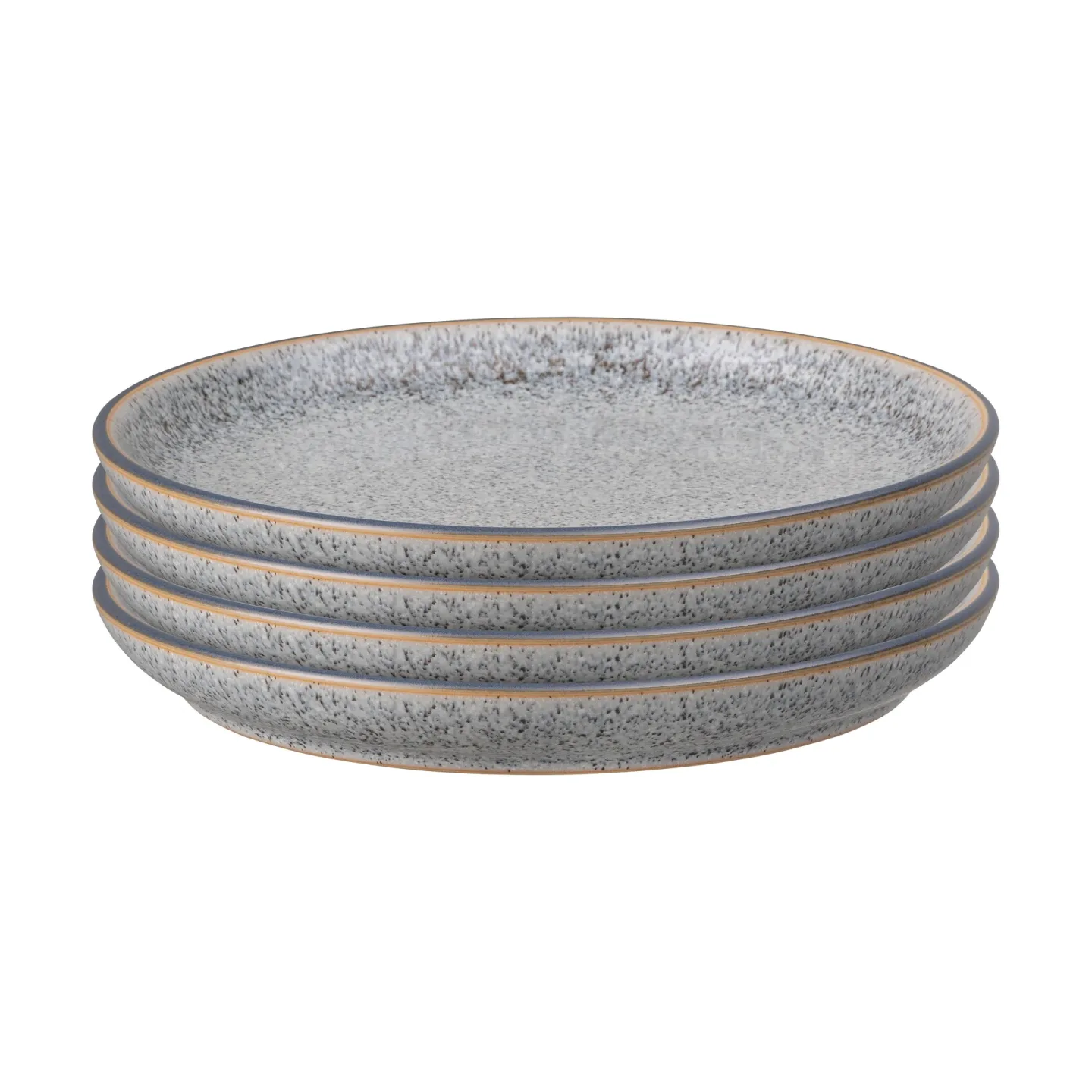 Denby Studio Grey tallrik 21 cm 4-pack Granite