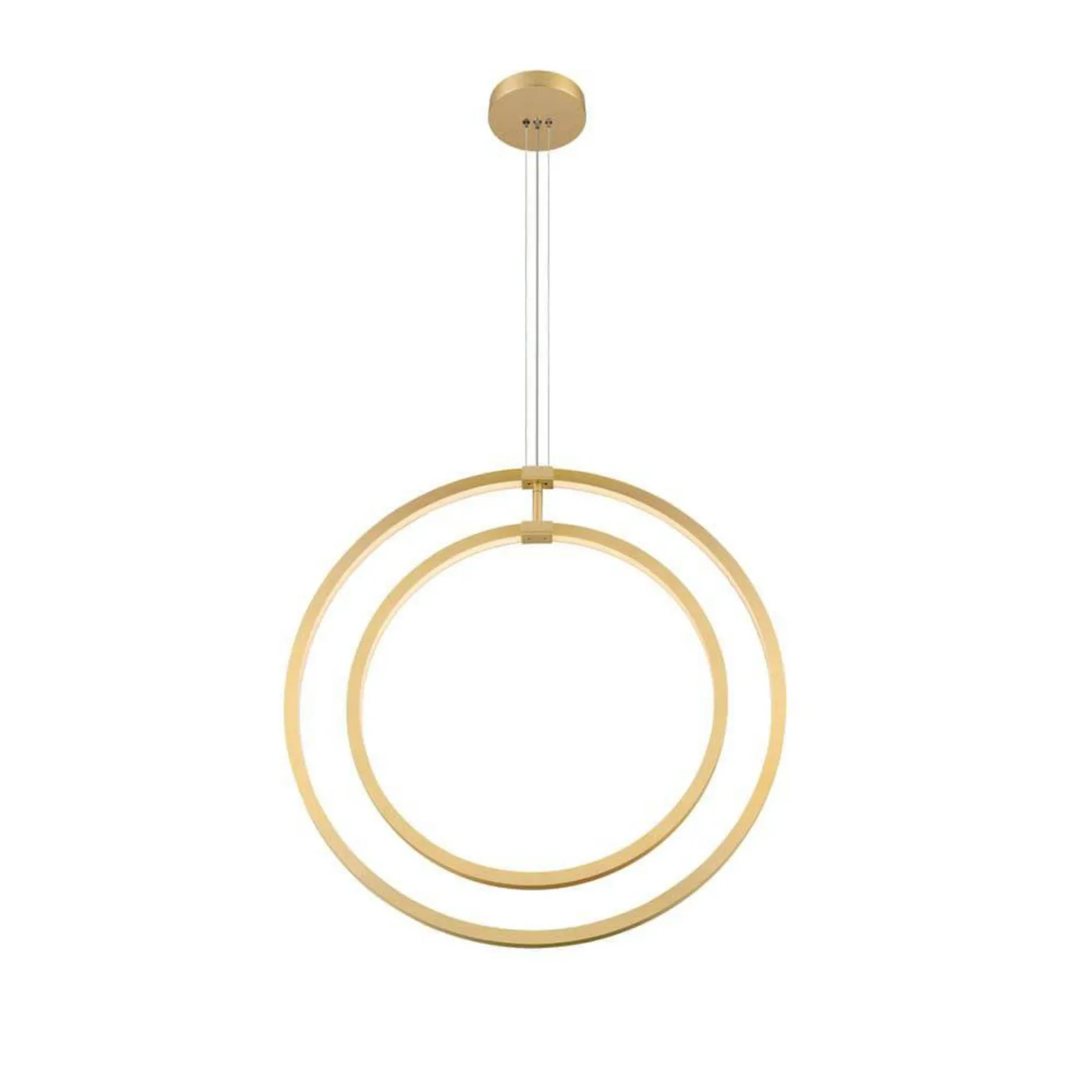 One Vertical Pendelleuchte 2700/3000K Brass - SLV - Wohnzimmer - Aluminium - Mehrflammig