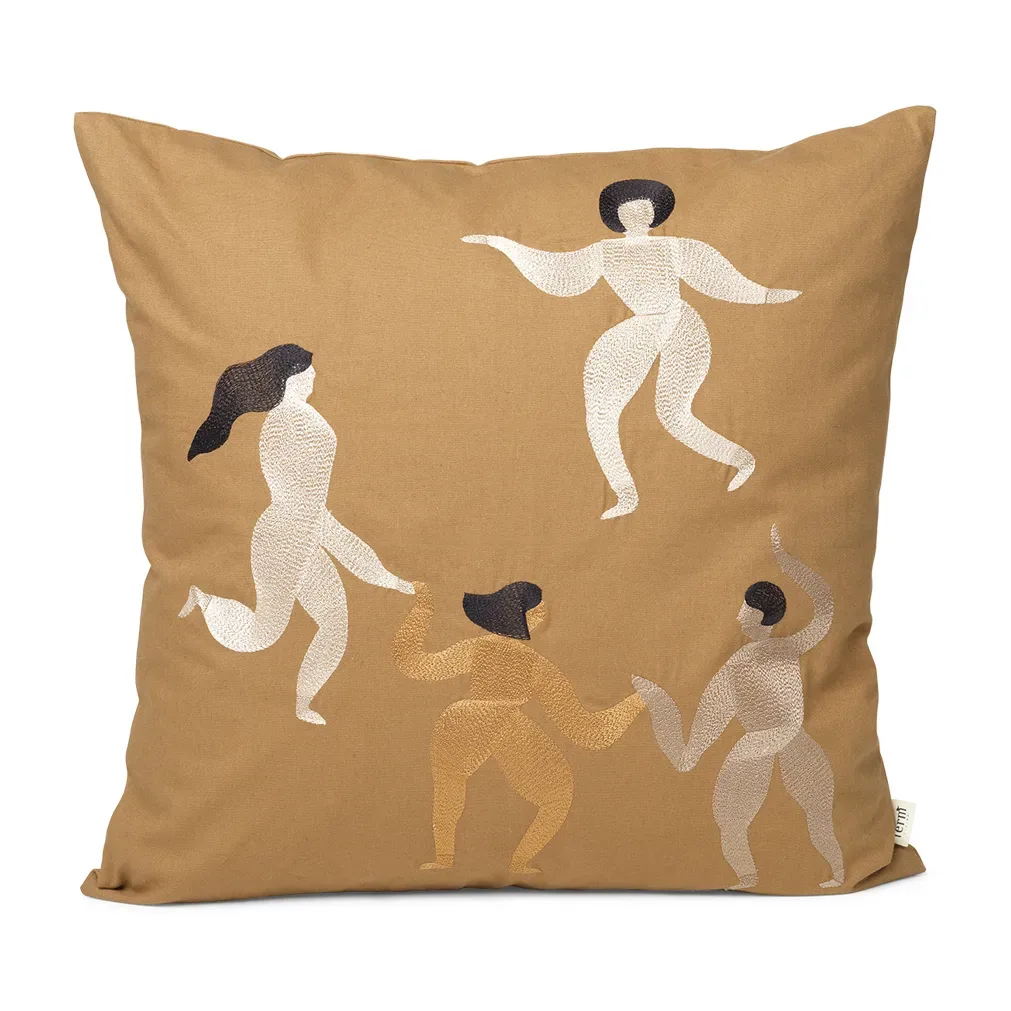 Ferm Living Free kudde 50x50 cm Sugar kelp