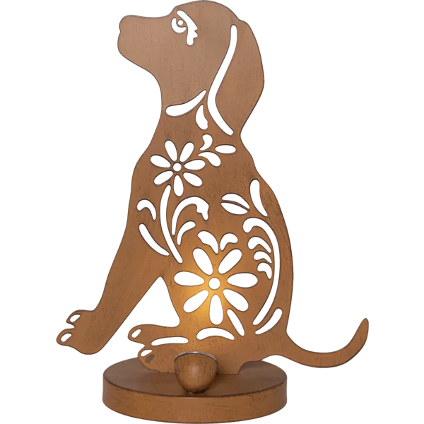 Star Trading - Oxidog - Solcellslampa - Rost