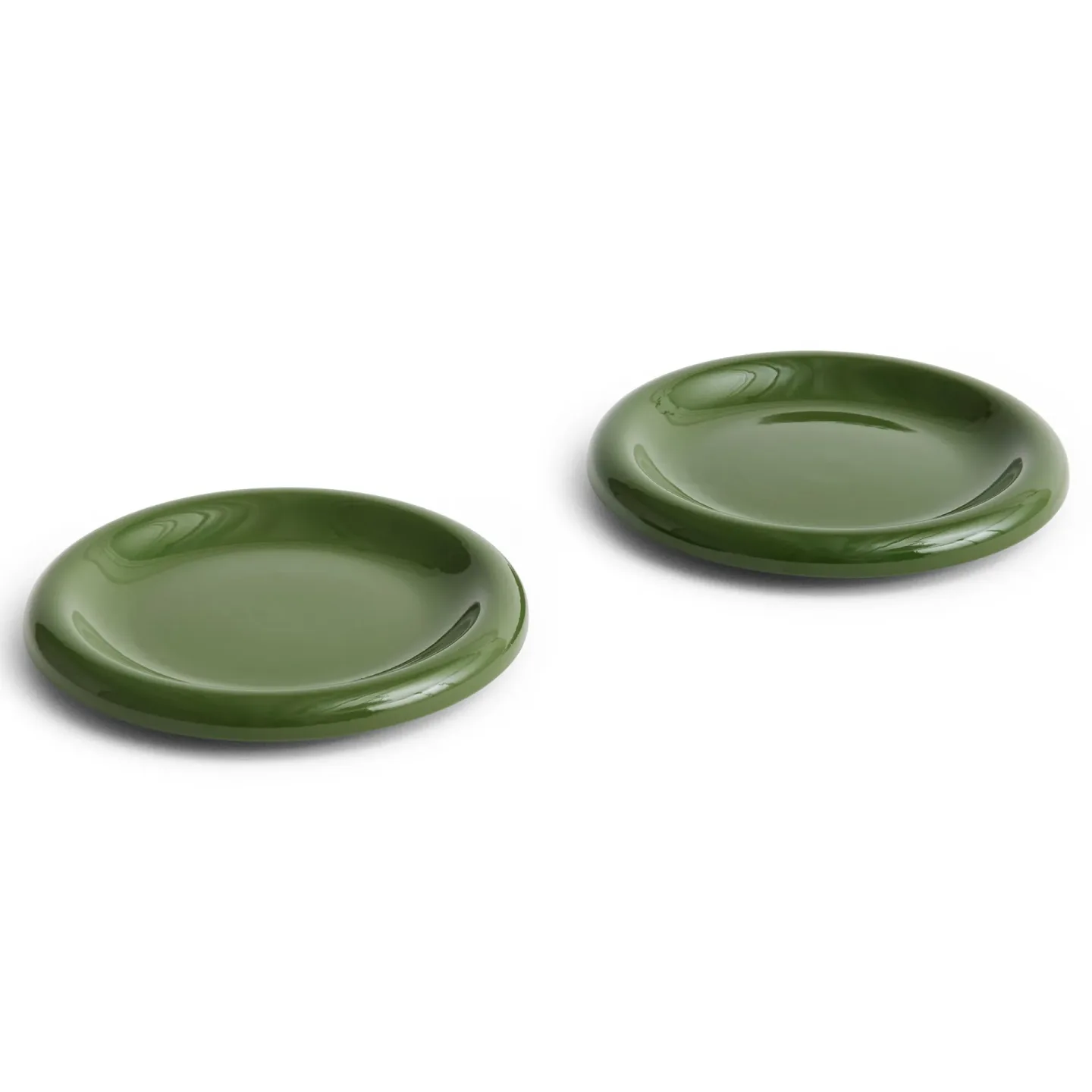 HAY Barro Teller Green, Ø18 cm 2-teilig
