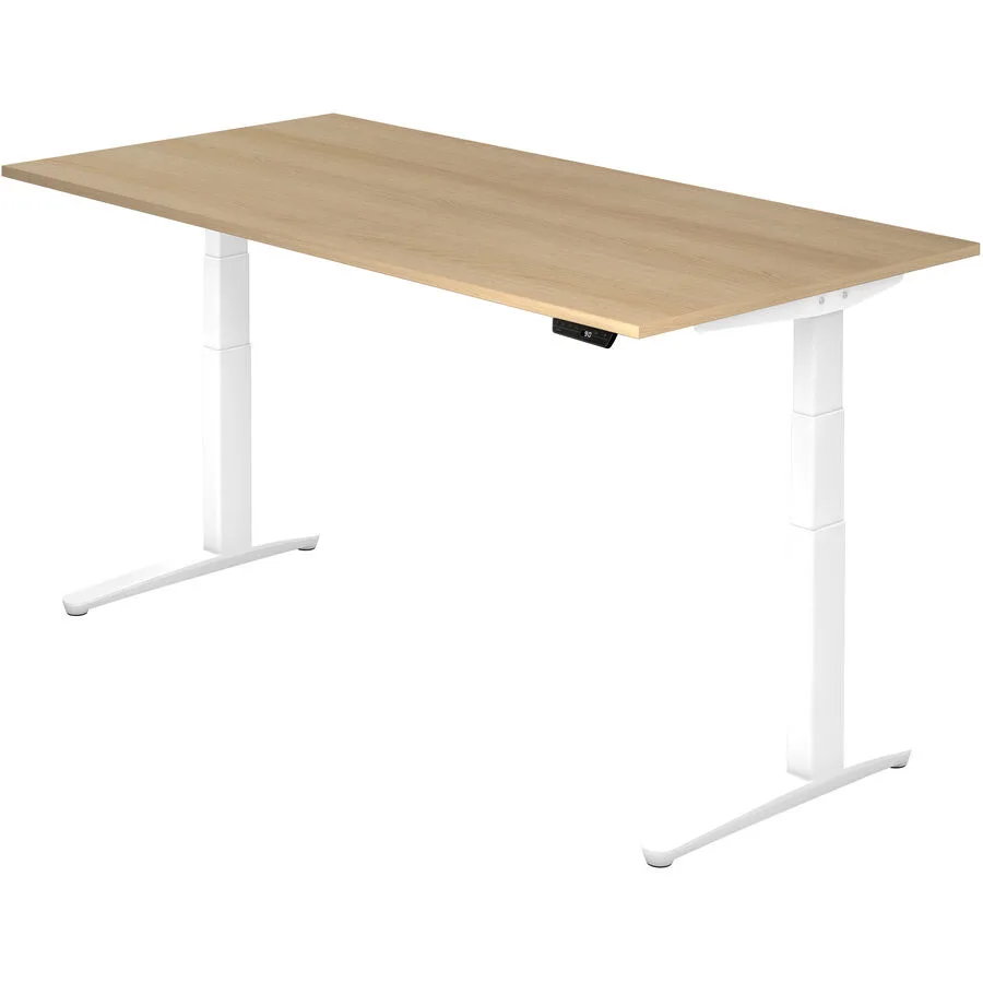 Schreibtisch Office Eiche Dekor Holzwerkstoff B 200 T 100 cm