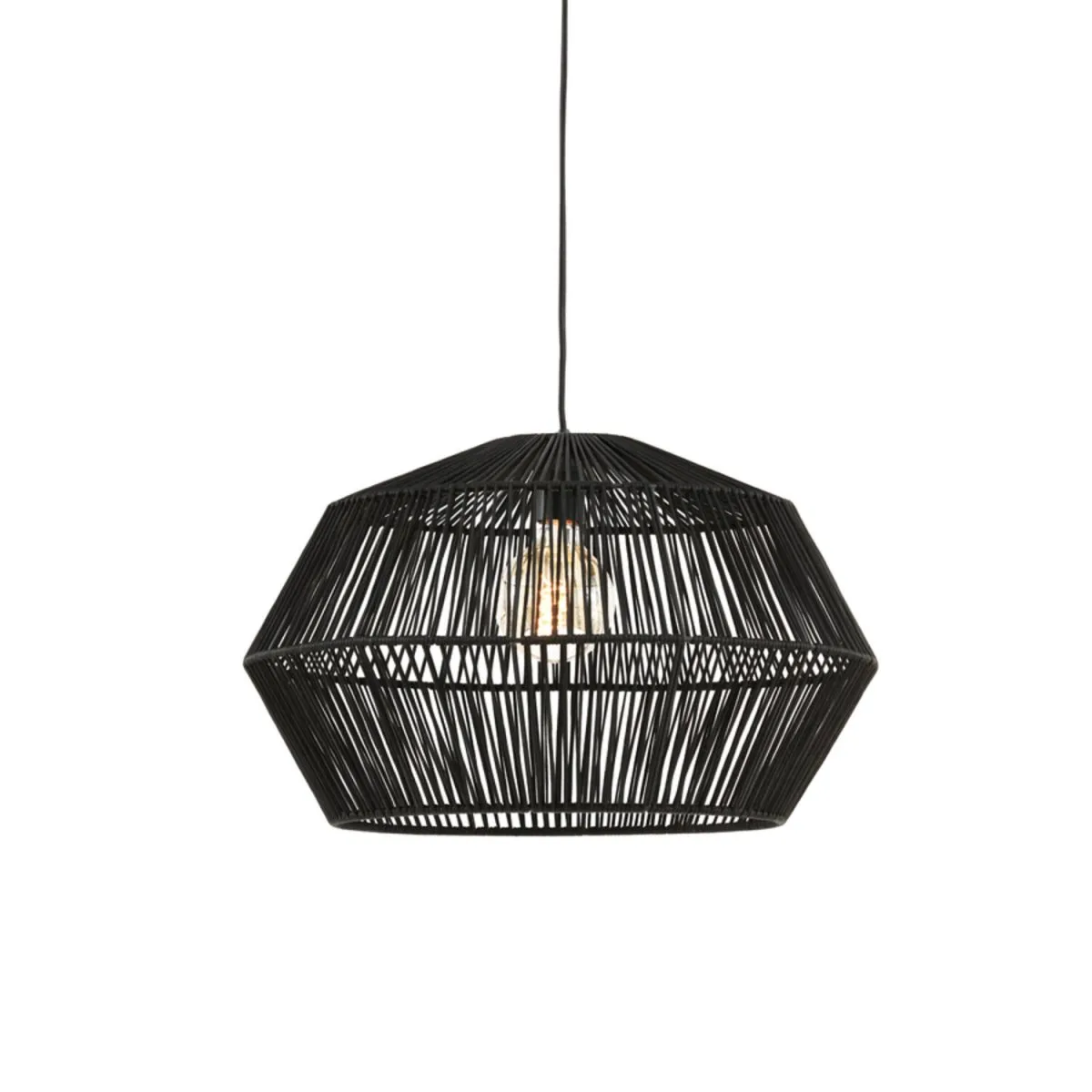 Light & Living - Deya Ø50 - Taklampa - Svart