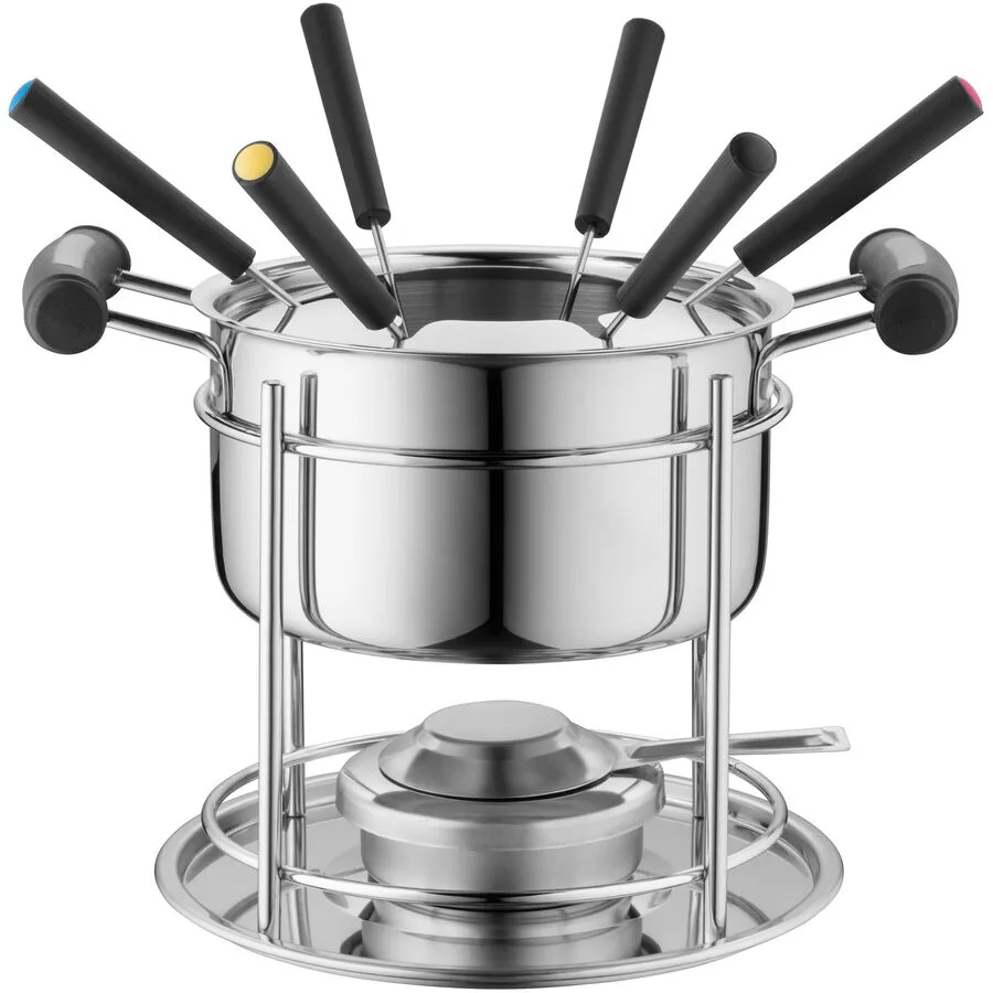 MÄSER Fondue-Set Eaty Silber Edelstahl