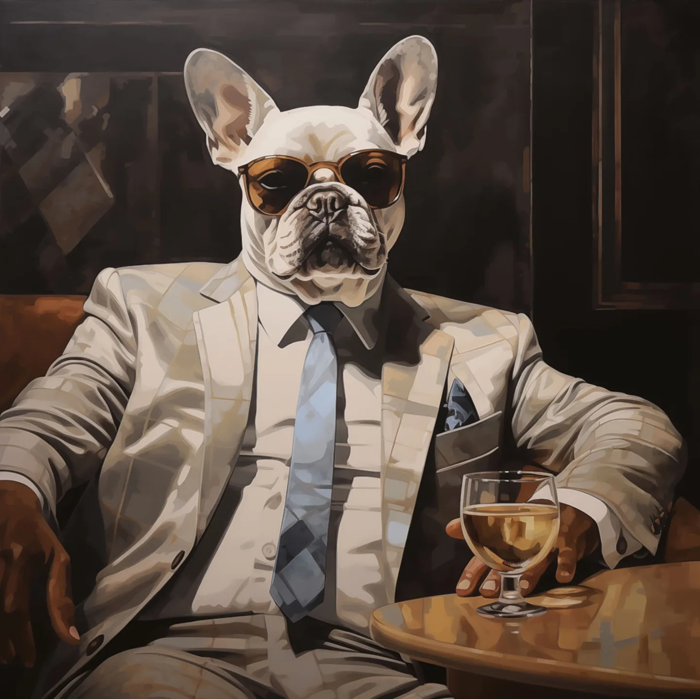 image LAND Glasbild Business Bulldog | Schubiger Möbel