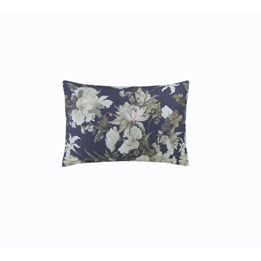 KAS Kissenbezug Aya bunt Blumenmuster Baumwolle B 65 T 100 cm