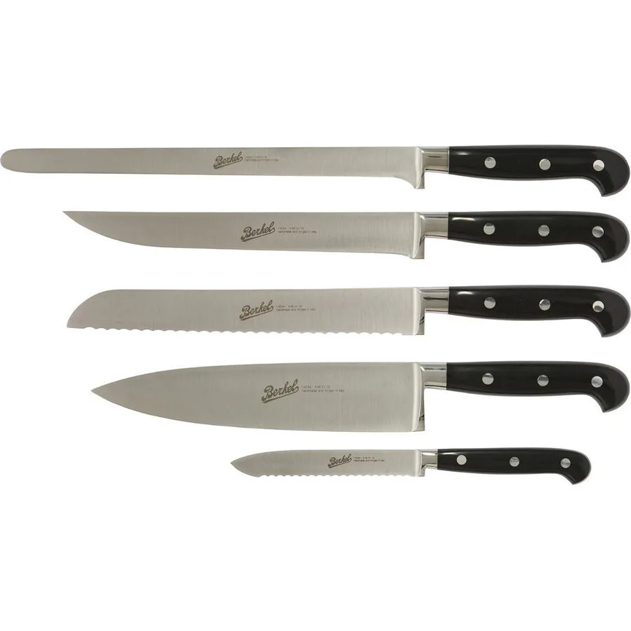 Berkel Messer-Set Adhoc schwarz Stahl