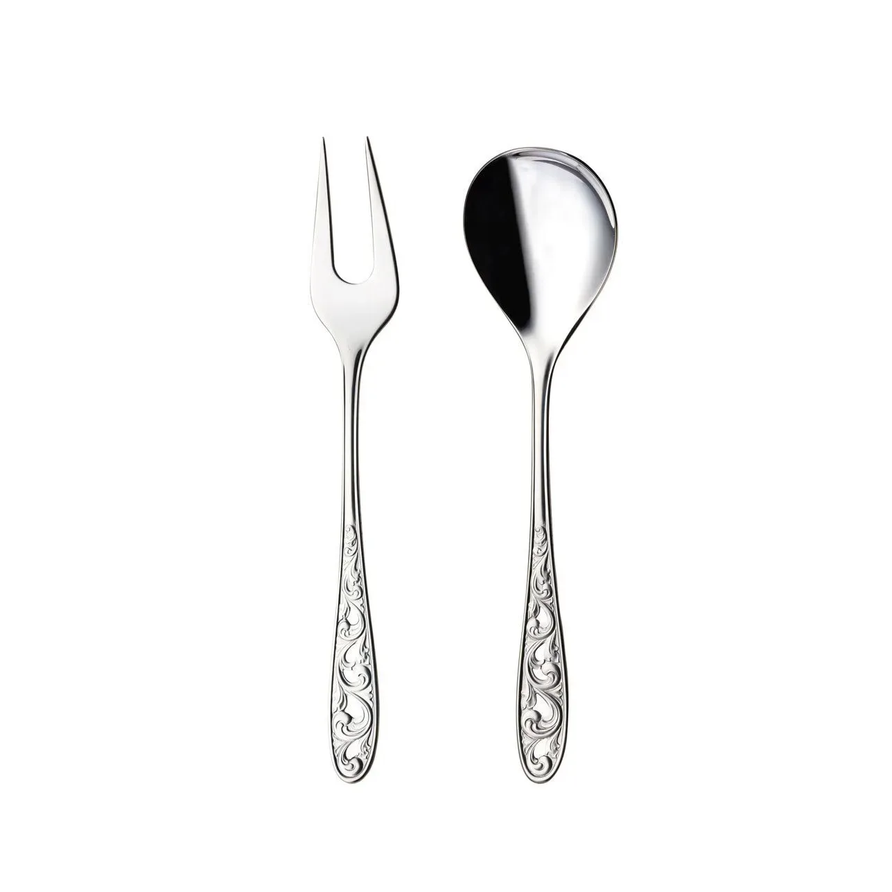 Hardanger Bestikk Kristin serveringsset 2-pack Rostfritt stål
