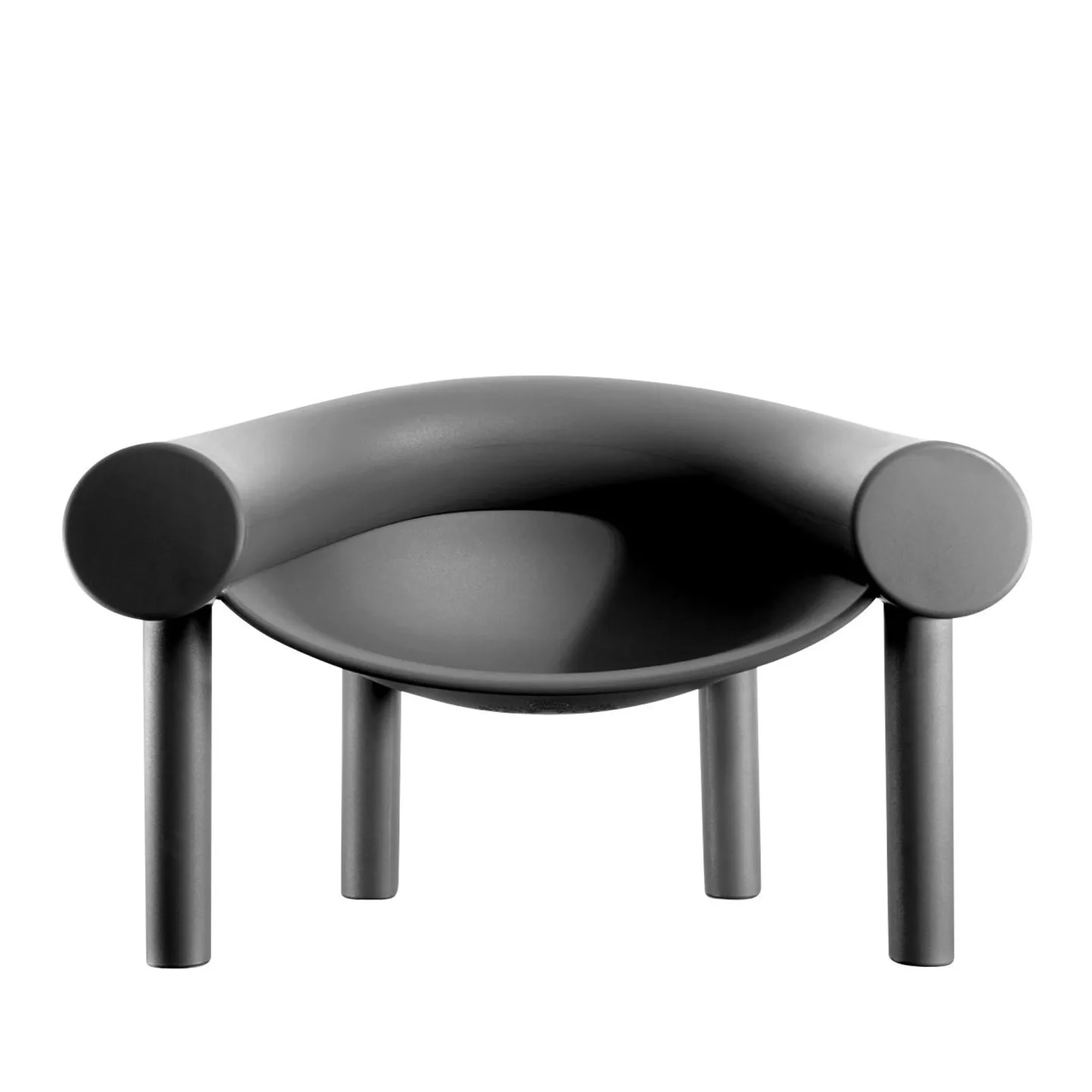 Magis - Sam Son Grey Anthracite - Fåtöljer utomhus - Konstantin Grcic - Grå - Plast