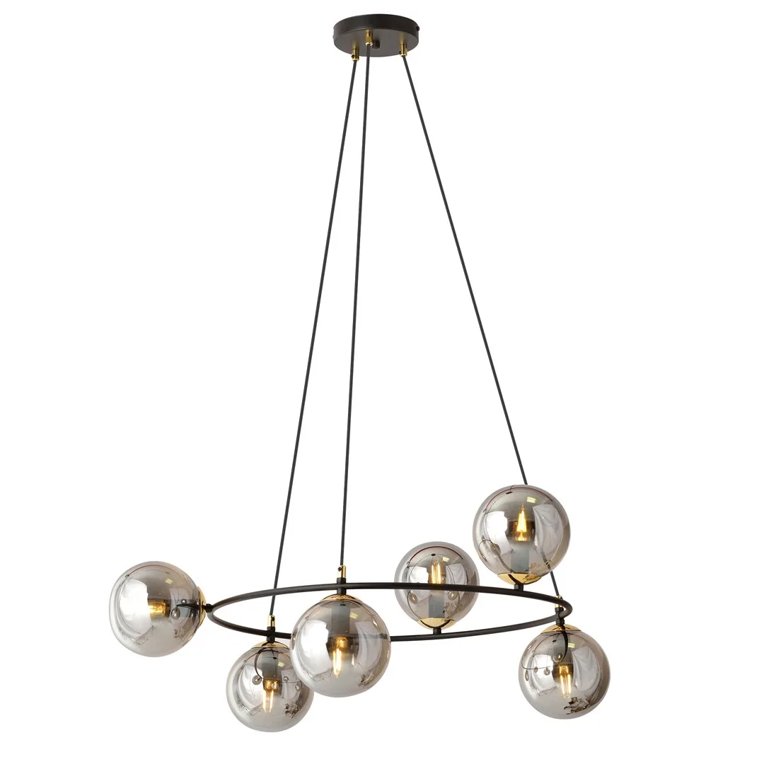 Emibig Lighting - Azura Ø75 - Taklampa - Rökfärgad