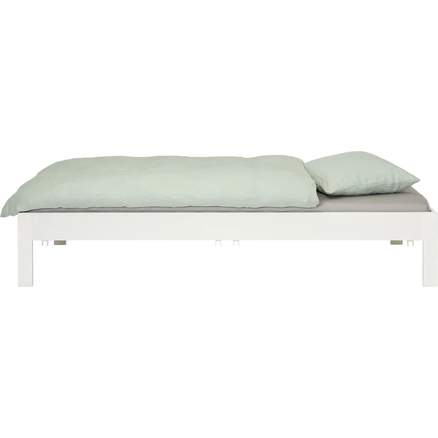 Kinderbett Iver Weiss MDF 90 x 200 cm