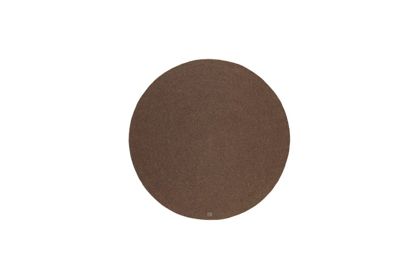Ullmatta Merino - 160x160 cm, Chocolate brown
