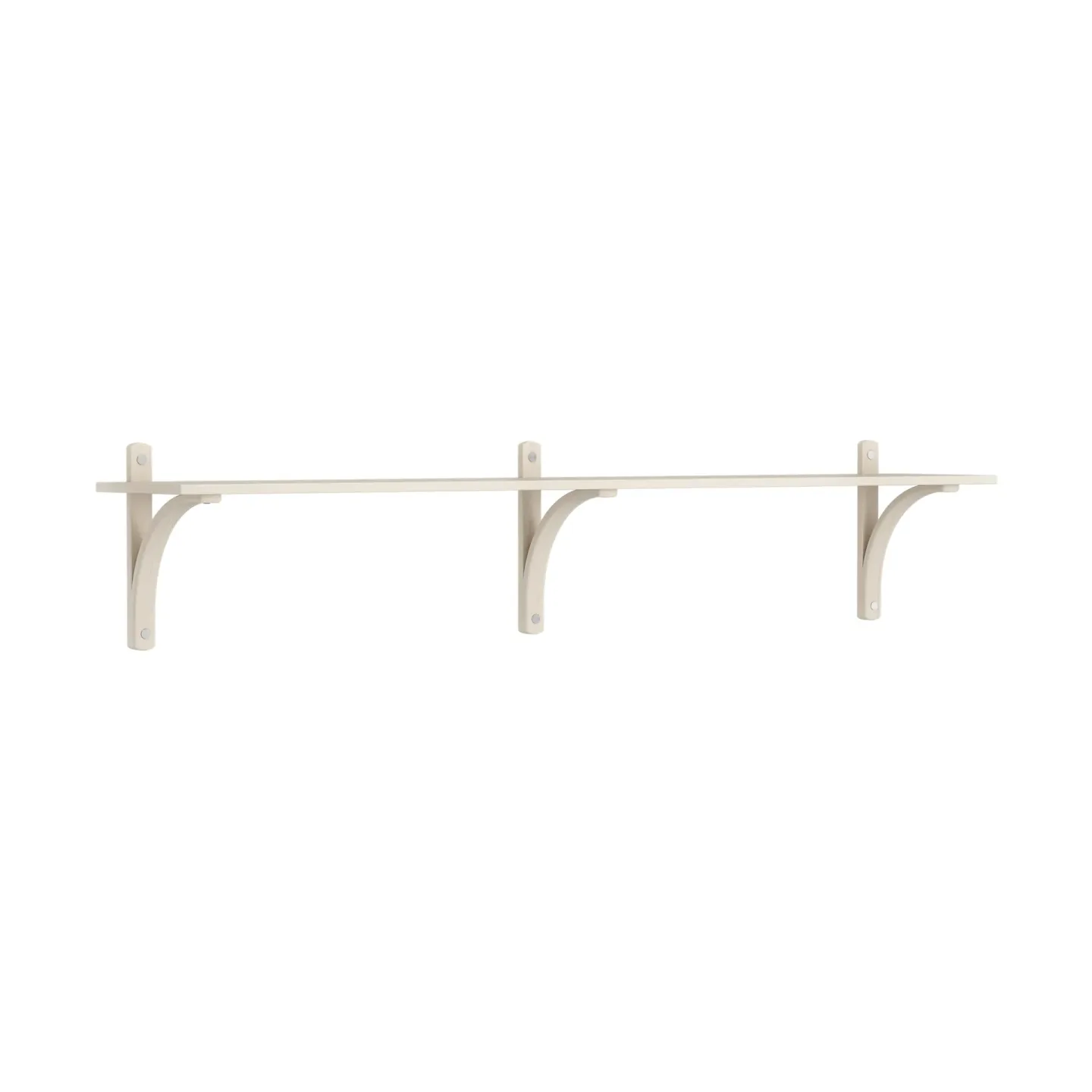 Swedese Levi Regal 1 Fachboden Vitpigmenterad Esche-aluminium, 180 cm