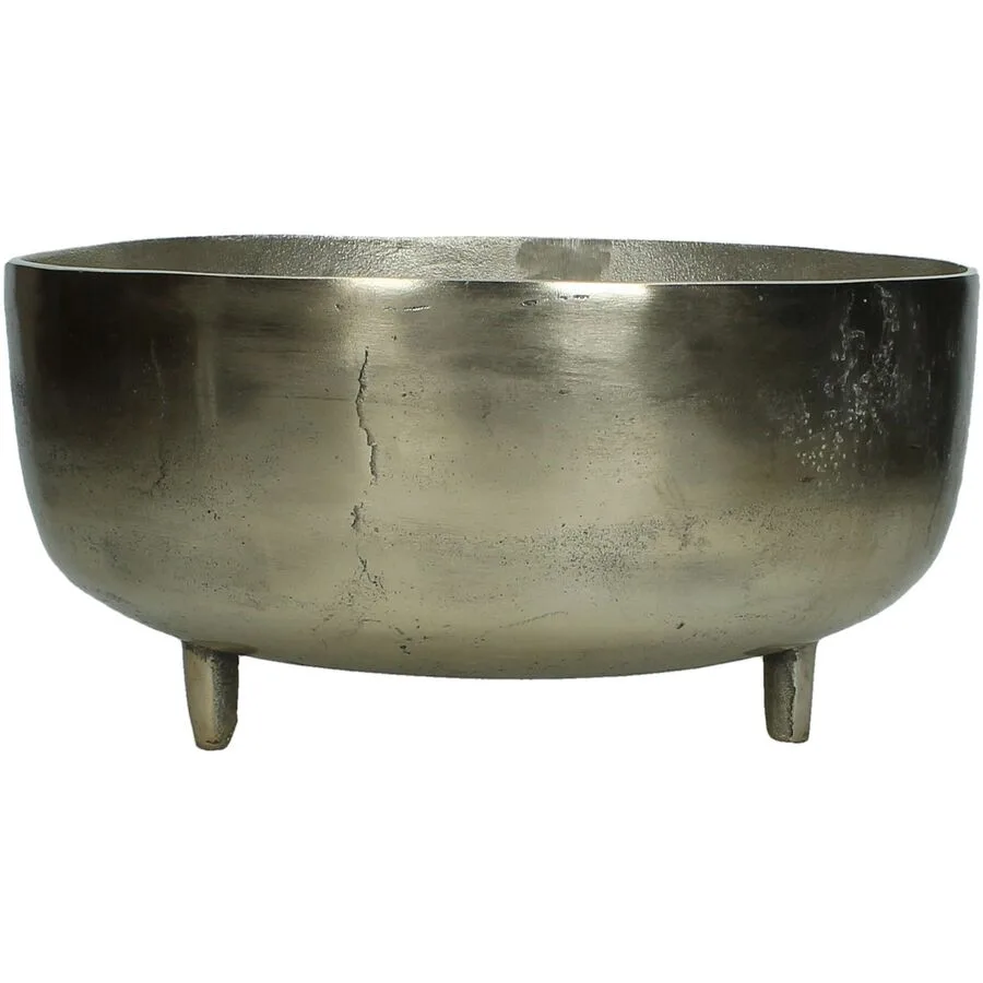 Blumentopf Bloem Gold Aluminium 15.5 cm