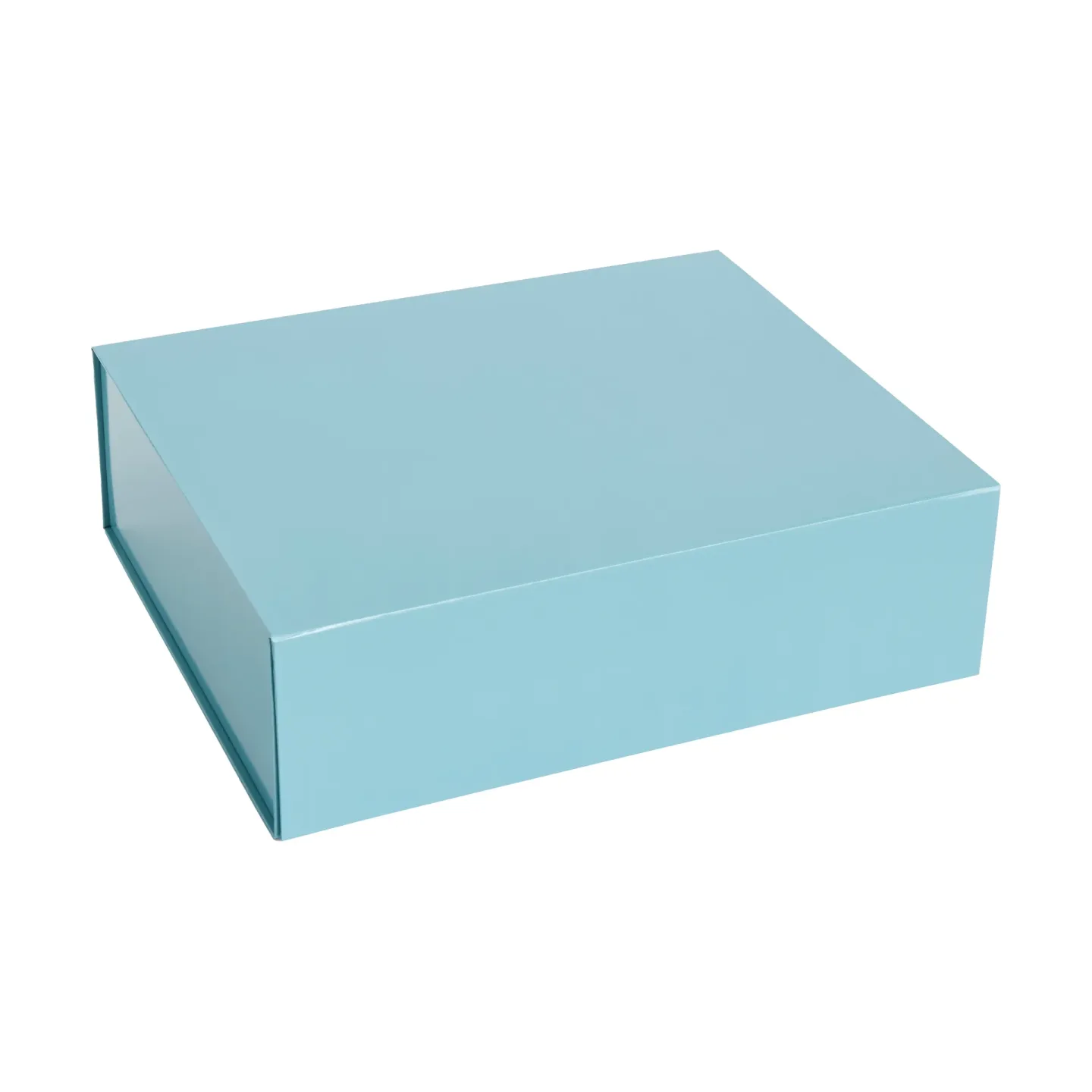 HAY Colour Storage L Box mit Deckel 34,5 x 41,5cm Ocean blue