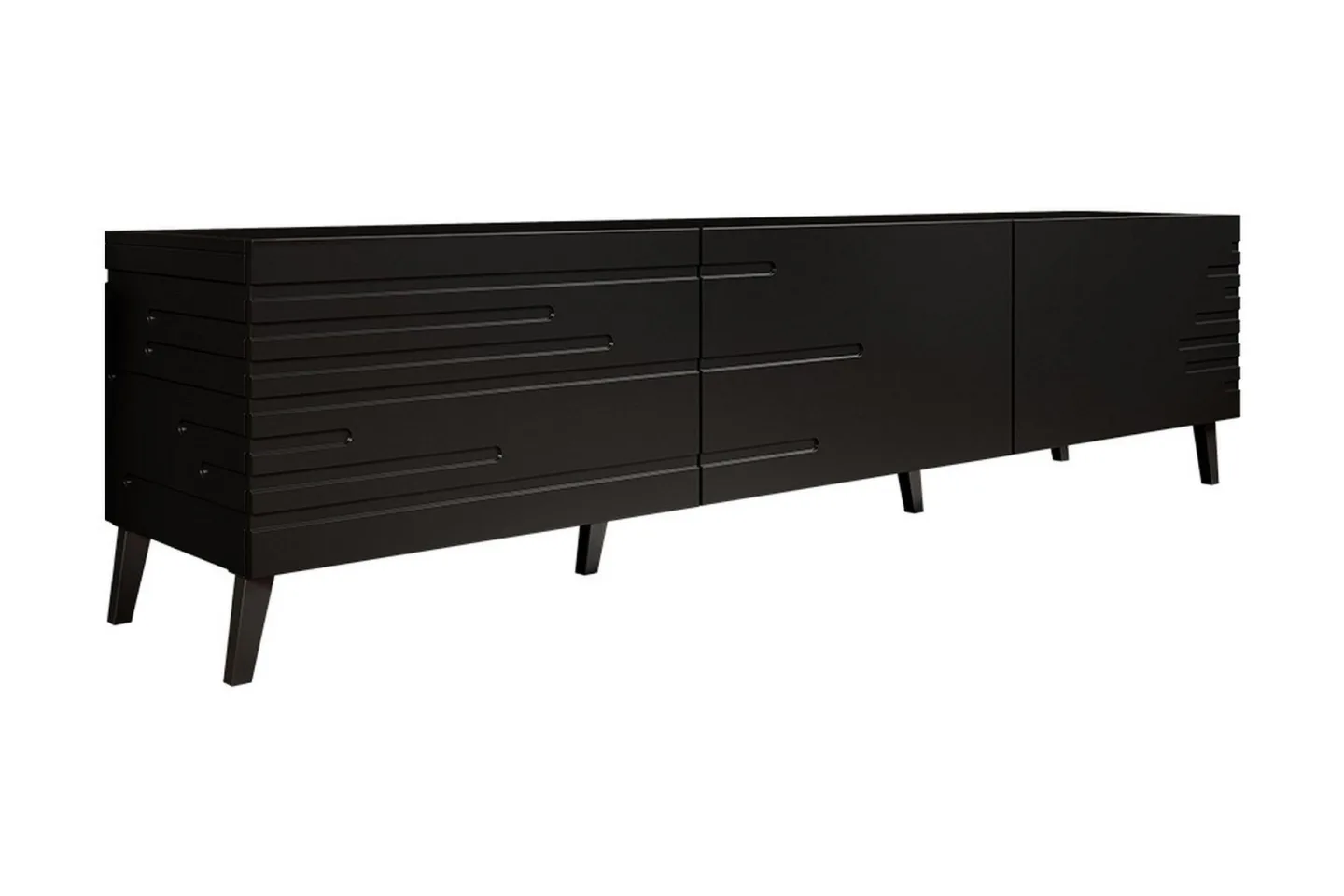 Novaj Tv-skåp 155 cm - Svart