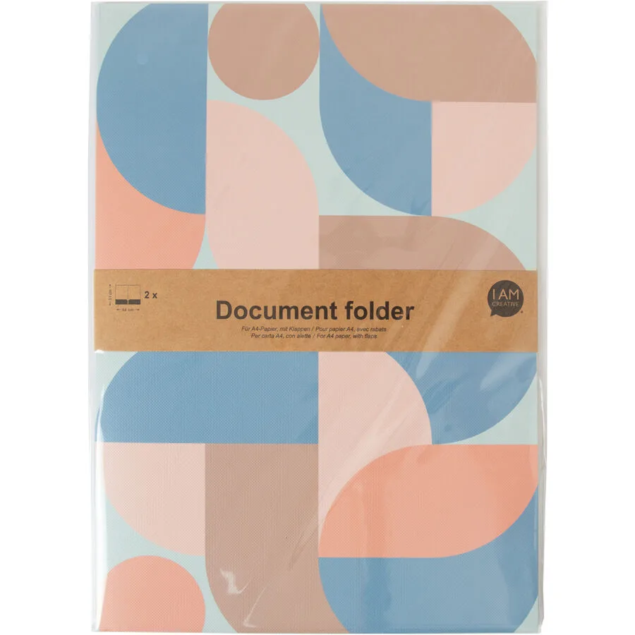 Dokumentenablage I am creative bunt Papier B 23 cm